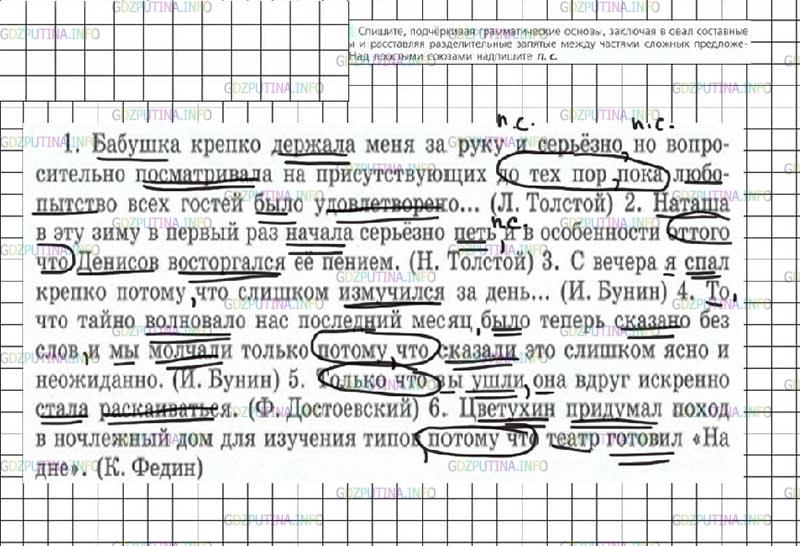 Фото решения 2: ГДЗ по Русскому языку 7 класса: Ладыженская Упр. 359