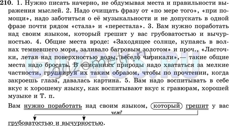 Русский язык стр 112 упр 236