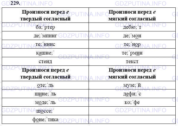 Фото решения 2: ГДЗ по Русскому языку 9 класса: Ладыженская Упр. 229