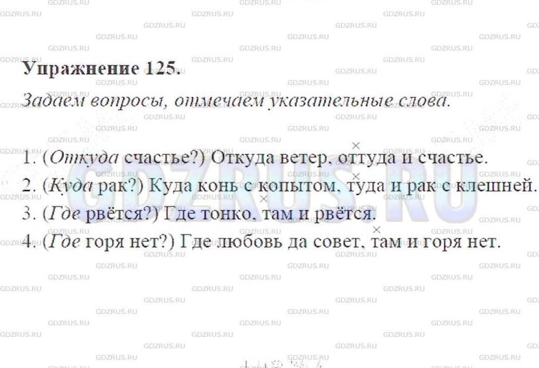 Фото решения 3: ГДЗ по Русскому языку 9 класса: Ладыженская Упр. 125
