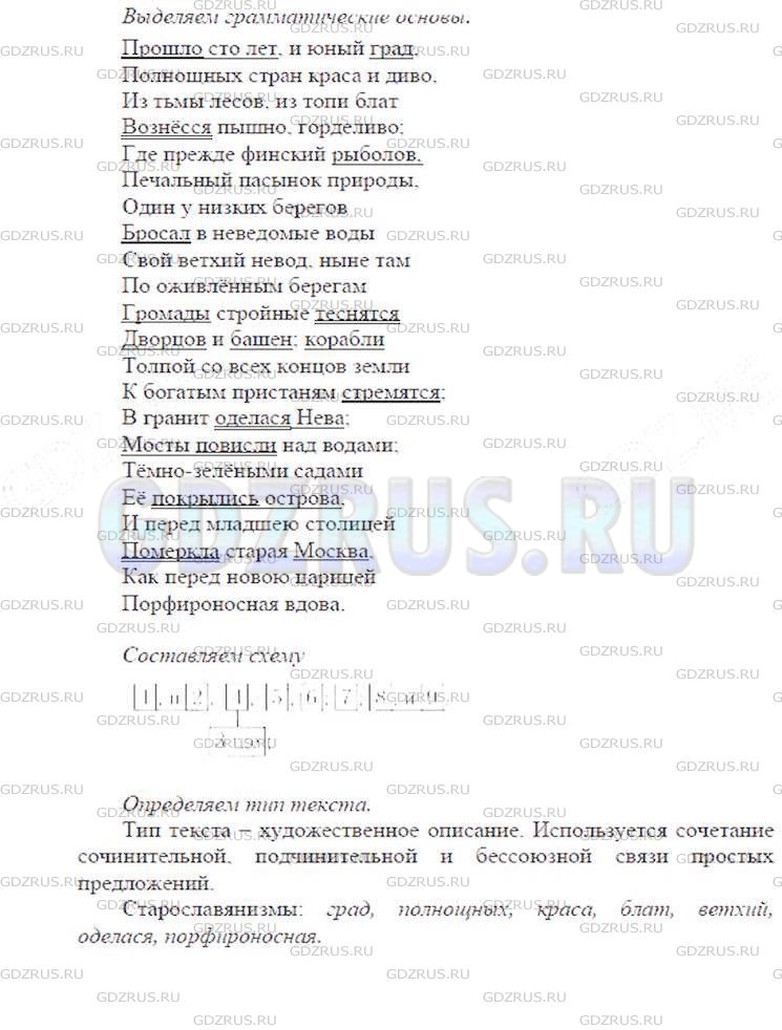 Фото решения 3: ГДЗ по Русскому языку 9 класса: Ладыженская Упр. 211