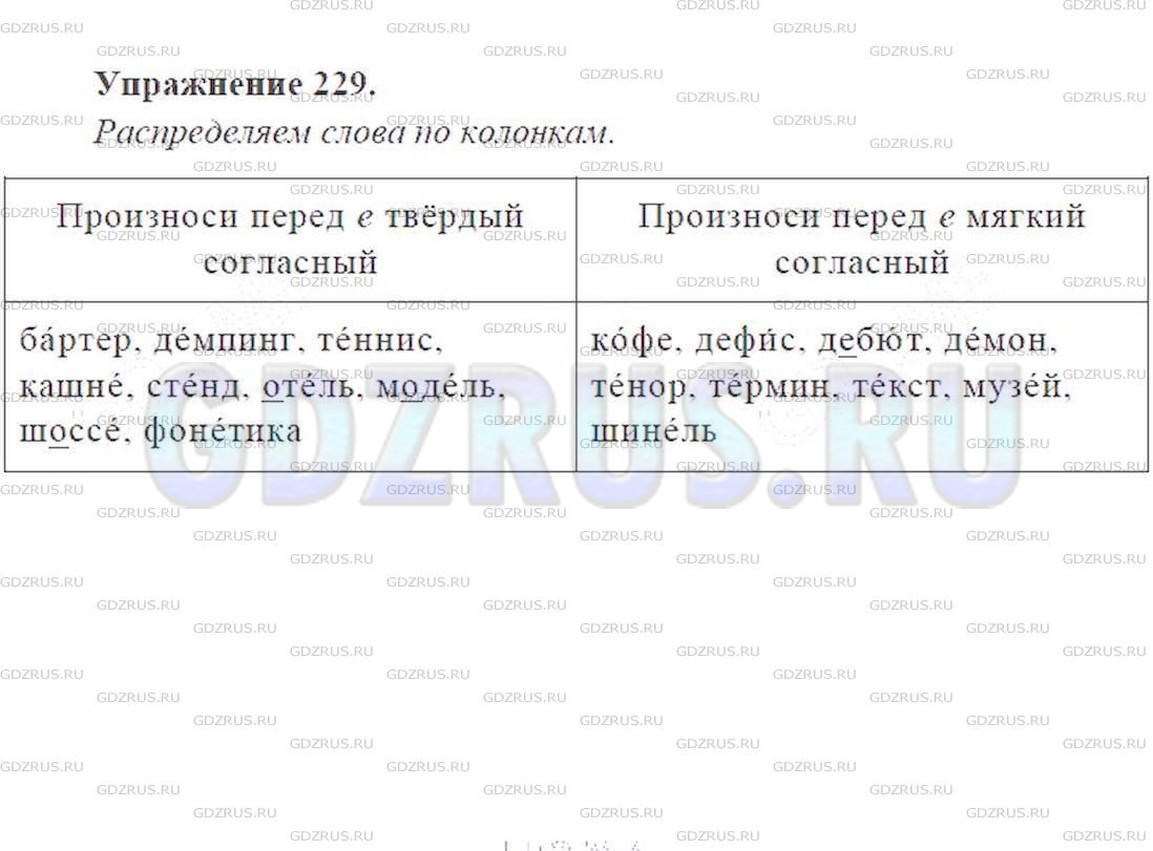 Фото решения 3: ГДЗ по Русскому языку 9 класса: Ладыженская Упр. 229